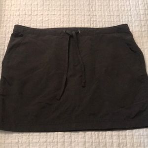 LL Bean skirt with adjustable drawstring waist